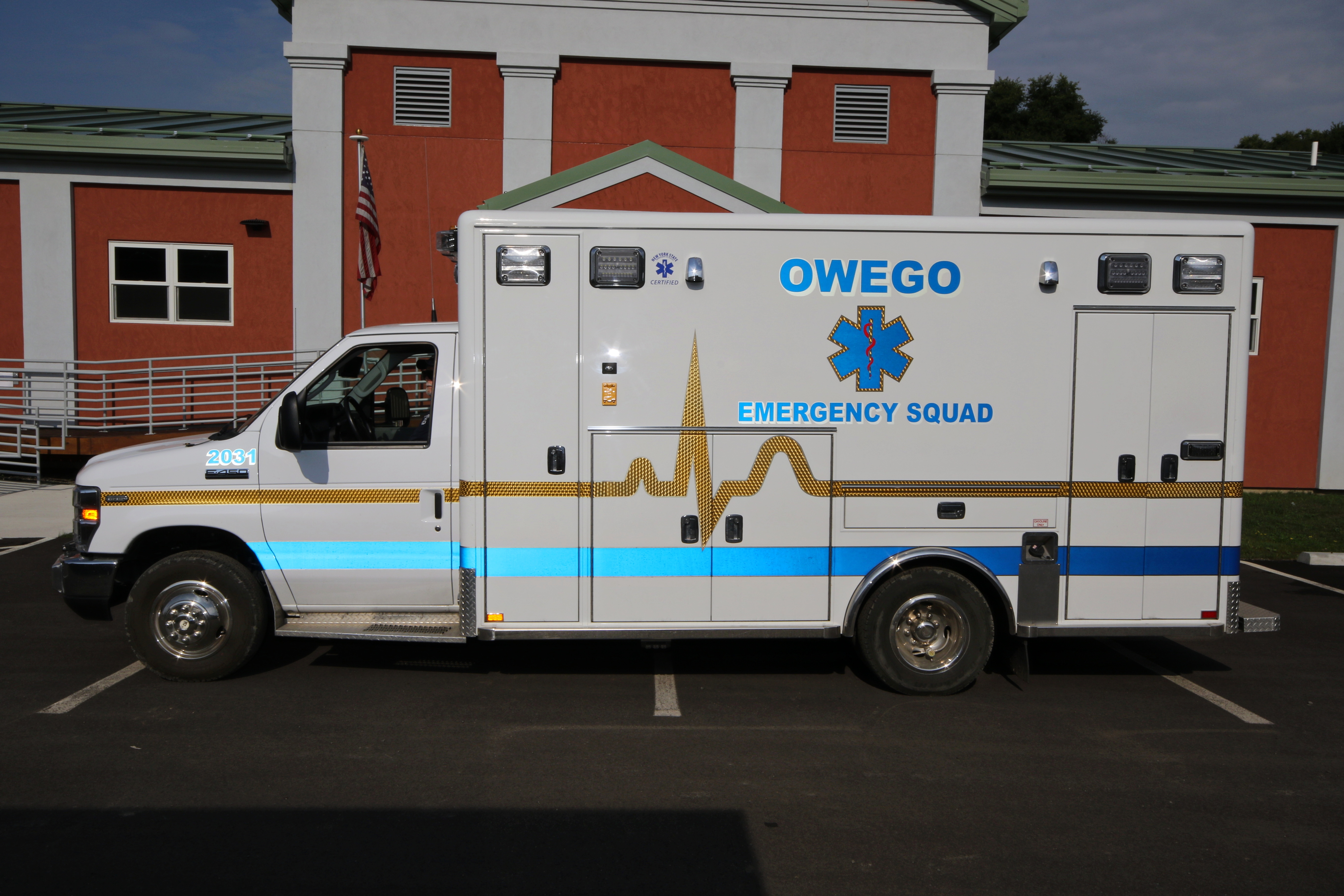 Squad's 2031 ambulance
