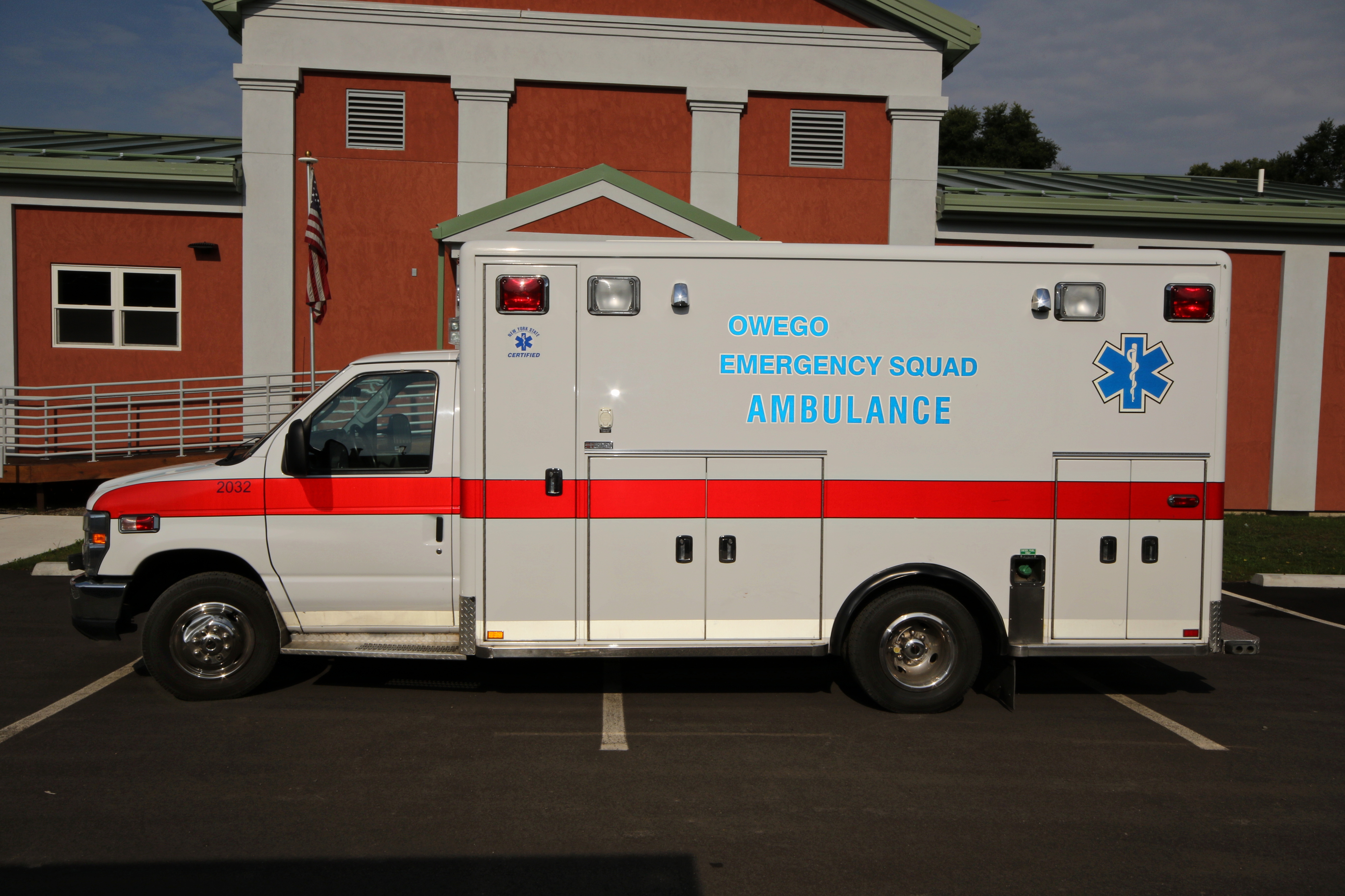 Squad's 2032 ambulance